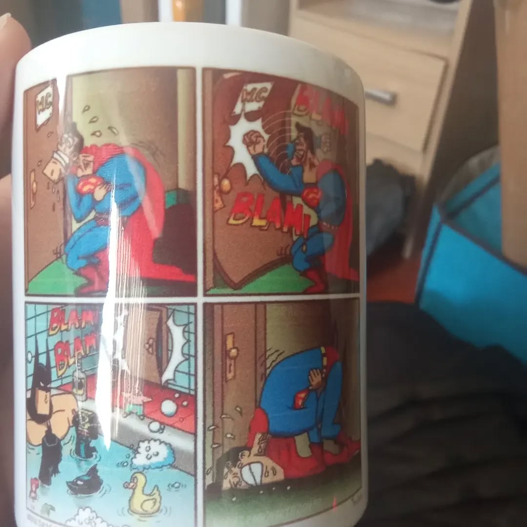 Taza Meme Superman