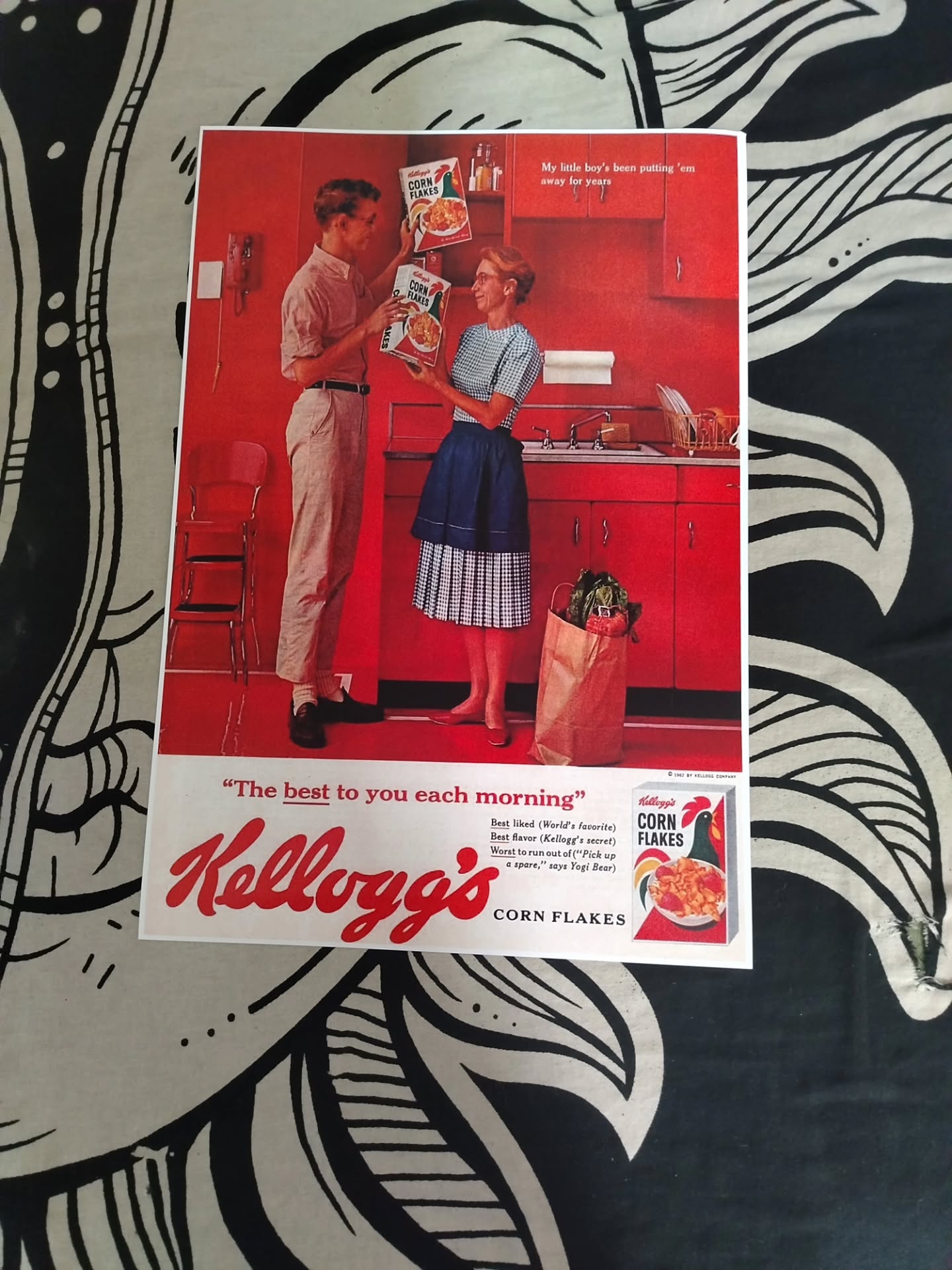 Poster Kelloggs retro