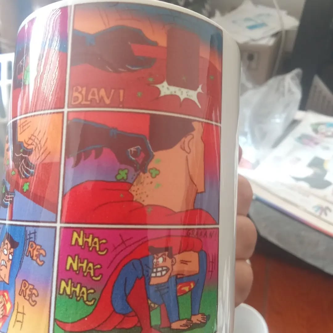 Taza Meme Superman