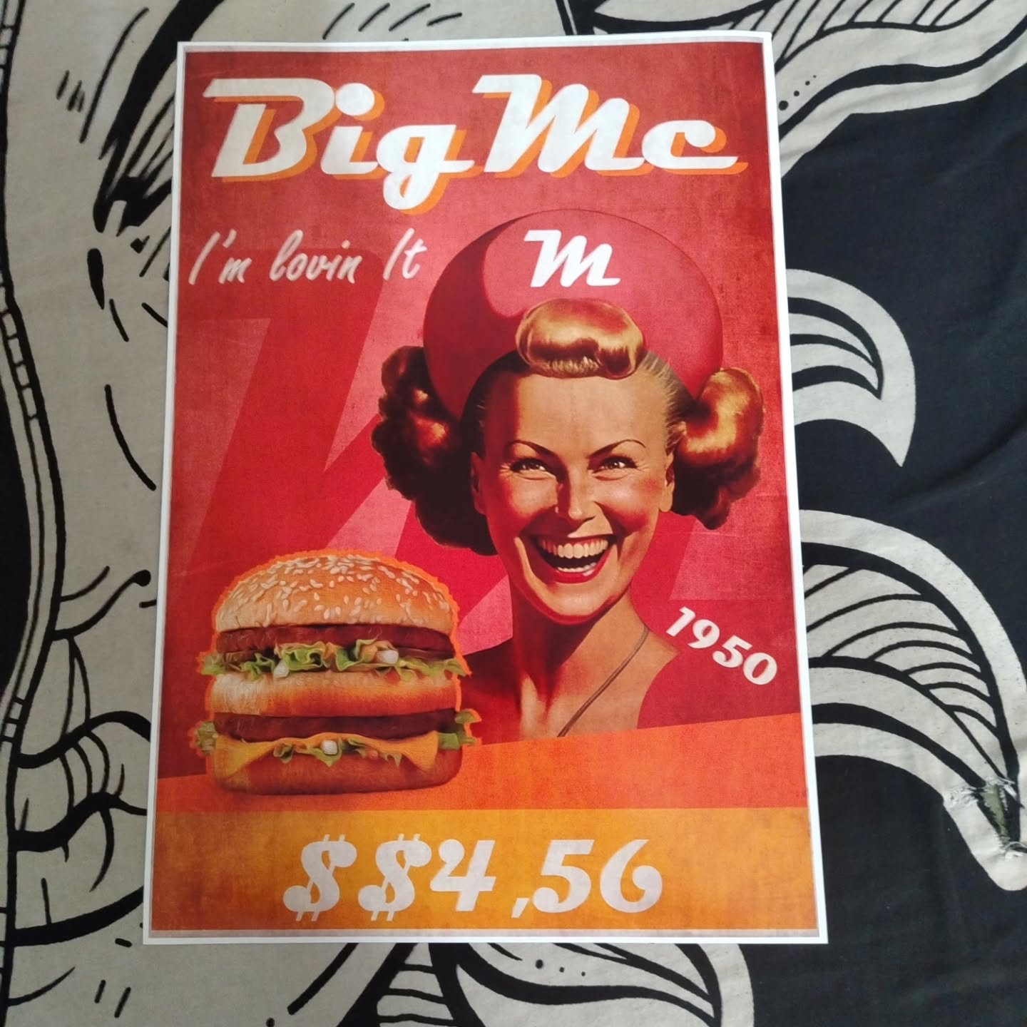 Poster McDonalds retro