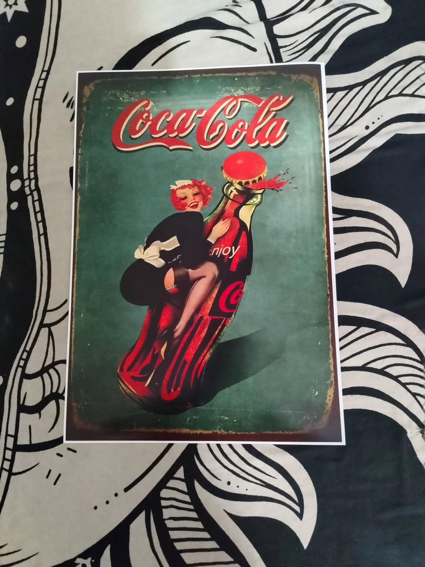Poster Coca-cola retro