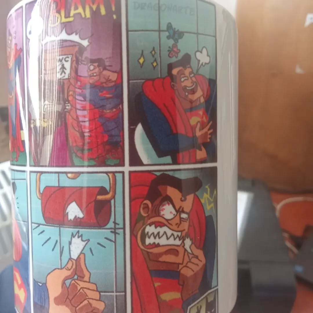 Taza Meme Superman