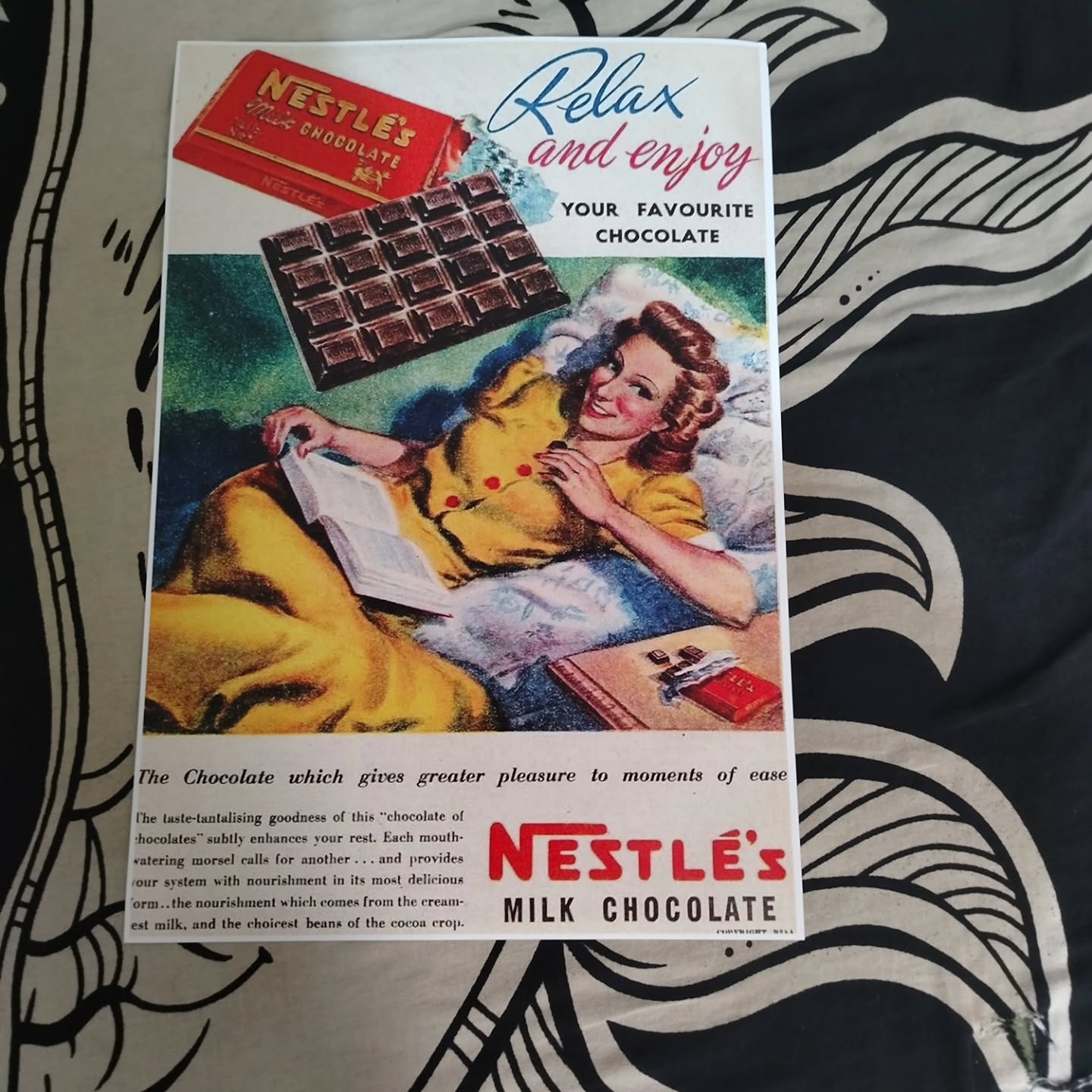 Poster Nestlé retro
